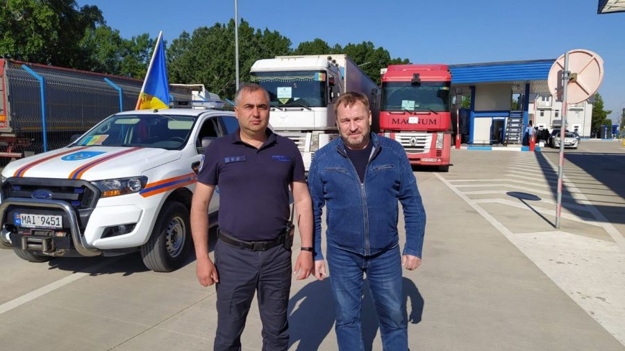 FOTO Moldova trimite opt camioane cu produse în Ucraina. Ajutorul umanitar urmează să ajungă la Odesa