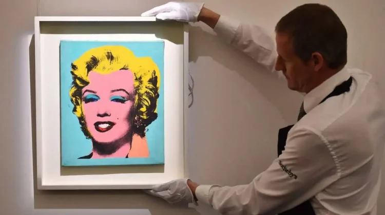 Un portret al lui Marilyn Monroe a fost vândut la licitație pentru suma record de 195 de milioane de dolari