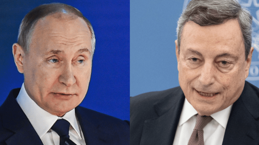 Discuție Putin-Draghi: Moscova cere Occidentului să ridice sancțiunile pentru a relua exportul cerealelor