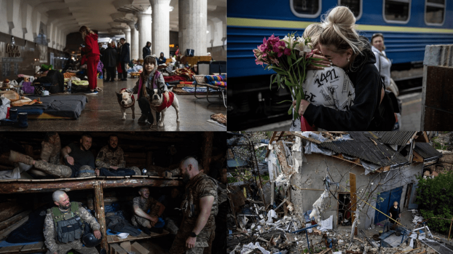 GALERIE FOTO Imaginile vorbesc de la sine. Cum arată Ucraina după 100 de zile de război