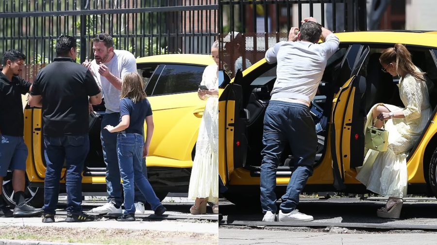 FOTO, VIDEO Ben Affleck i-a permis copilului de 10 ani să urce la volanul unui Lamborghini. Fiul a tamponat un BMW