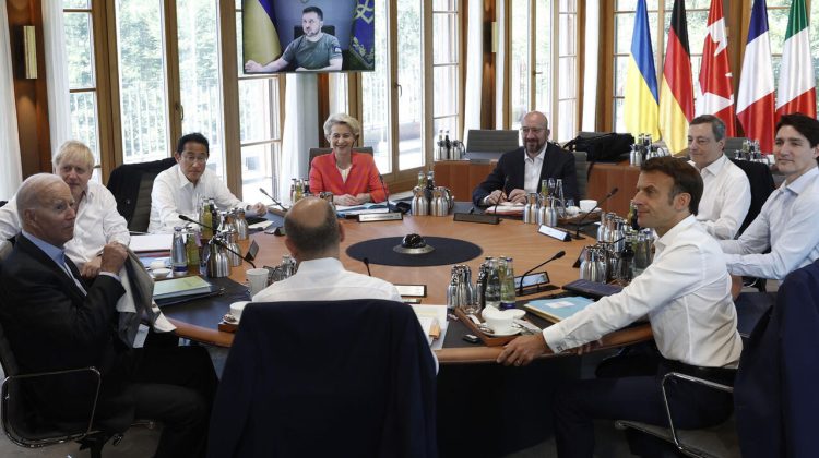 Zelenski a cerut liderilor G7 garanții de securitate. El dorește ca războiul să se termine până la iarnă