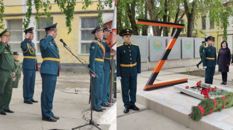 FOTO În Rusia a fost inaugurat un monument în forma literei Z. Cu îi este dedicat acest monument