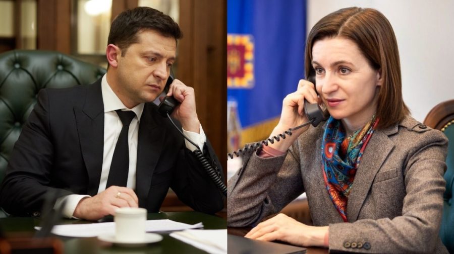 Sandu și Zelenski, la telefon înainte de ziua istorică când Moldova și Ucraina vor primi statutul de țară candidată