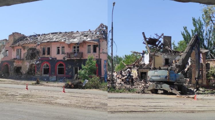 VIDEO Ipocrizie maximă! Rușii ar fi deschis focul asupra unor case din Mariupol pentru a filma un reportaj propagandist