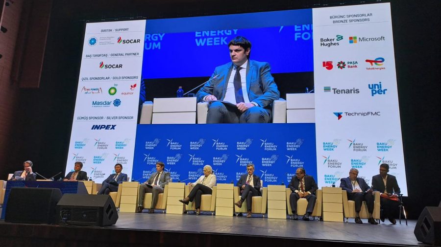Andrei Spînu de la Baku Energy Forum: Am cerut crearea unui mecanism de solidaritate pentru țări ca și Moldova