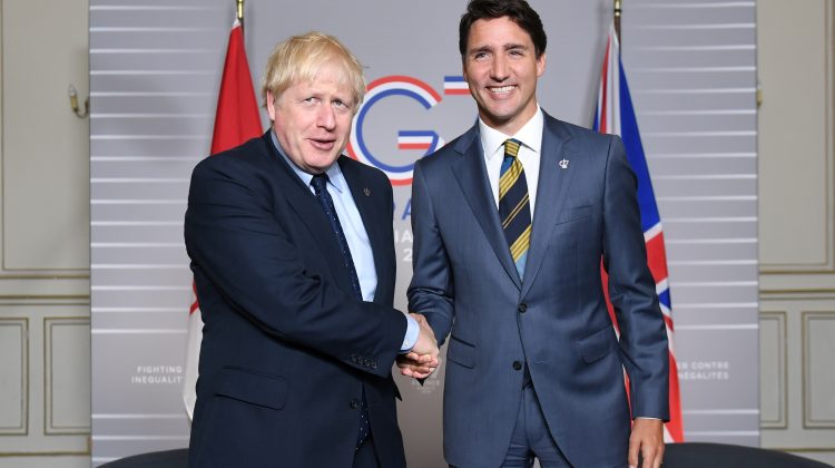 VIDEO Johnson și Trudeau au făcut un apel în sprijinul Ucrainei la G7. Și-au încheiat mesajul în limba ucraineană