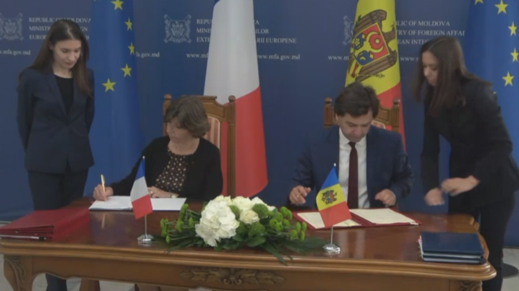 VIDEO Guvernul Modovei și cel al Franței au semnat trei acorduri importante. AFD ne oferă un credit 15 milioane de euro
