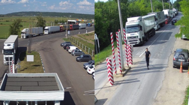 FOTO Problema camioanelor care staționează 5 zile la vamă, în vizorul presei române. Situația de joi #Ziua4