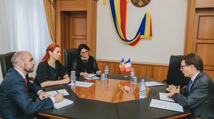 Ana Revenco a avut o discuție cu Ambasadorul Franței în Republica Moldova. Subiectele abordate