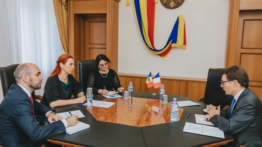 Ana Revenco a avut o discuție cu Ambasadorul Franței în Republica Moldova. Subiectele abordate