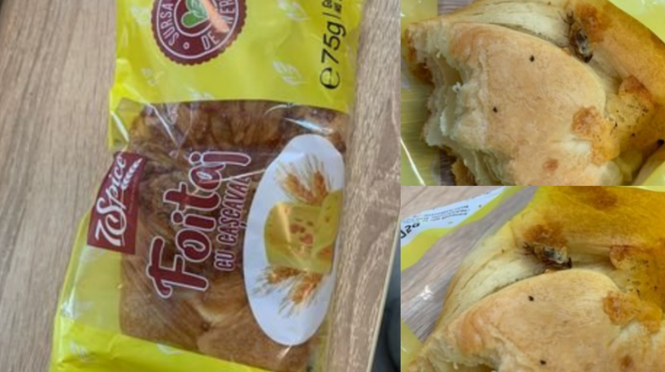 FOTO „Surprize, surprize”! Ce a găsit un cumpărător într-un foietaj cu cașcaval