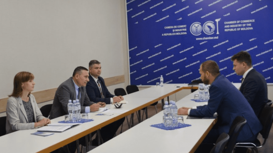 Conducerea CCI a RM a avut o întrevedere cu Ambasadorul UE în Republica Moldova