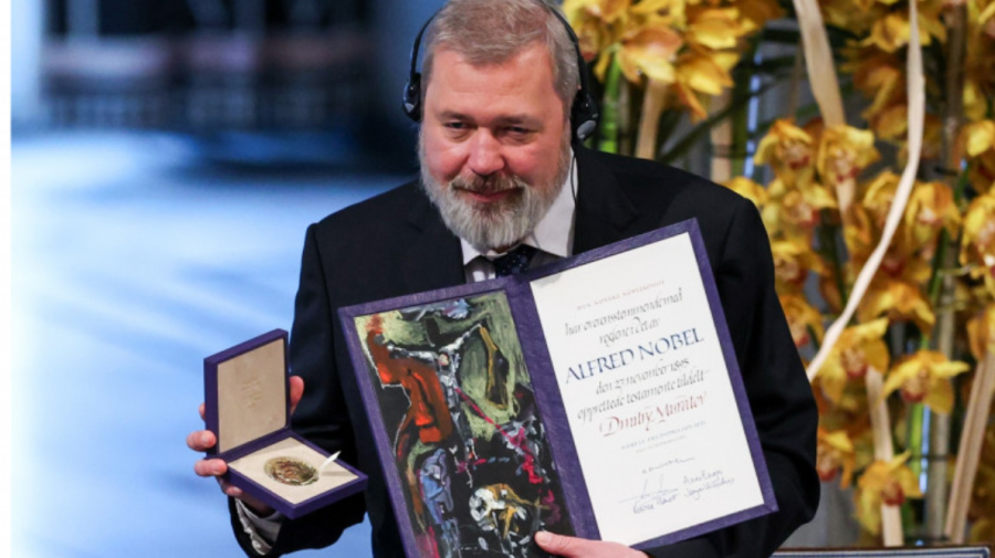 Gest de apreciat! Jurnalistul rus care a câștigat Premiul Nobel pentru Pace își vinde medalia pentru copiii din Ucraina