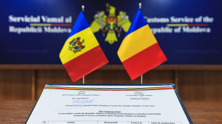 Plan comun de acțiuni privind fluidizarea traficului transfrontalier – semnat de Moldova și România