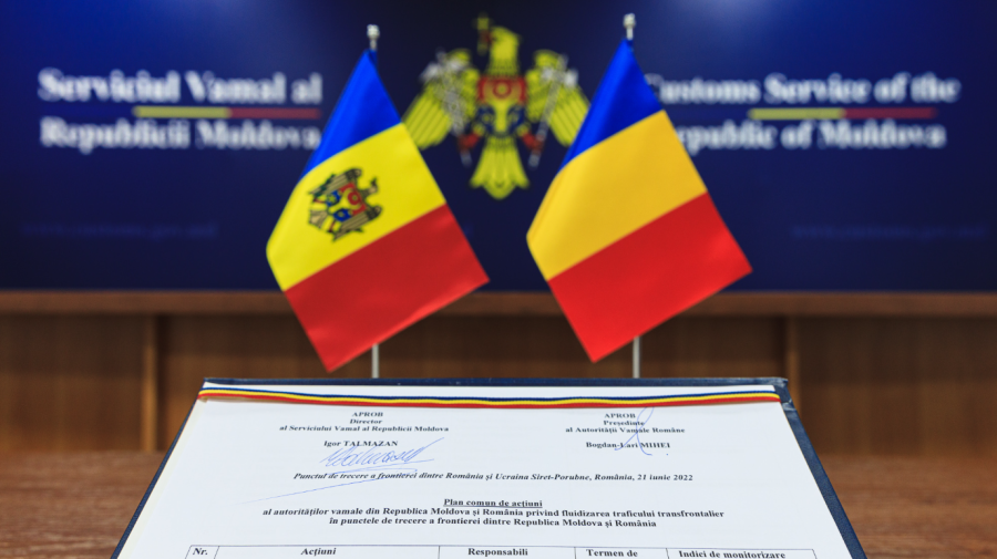 Plan comun de acțiuni privind fluidizarea traficului transfrontalier – semnat de Moldova și România
