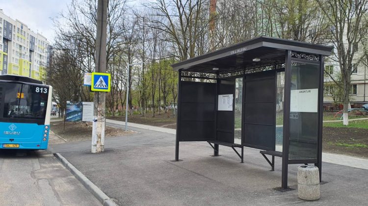În Chișinău vor fi renovate 50 de stații de așteptare a transportului public