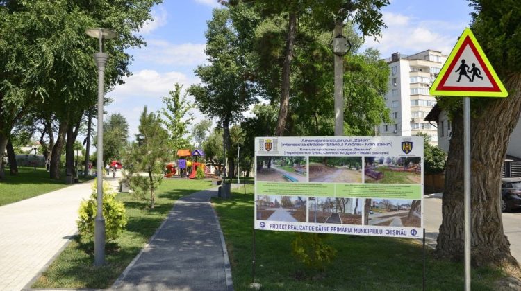 FOTO, VIDEO A fost inaugurat un nou loc de recreere în Capitală. Cum arată scuarul din strada Ivan Zaikin