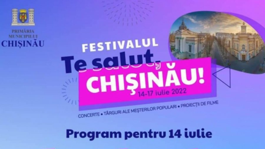 Muzică în aer liber pe strada Pietonală! Revine festivalul „Te salut, Chișinău!”