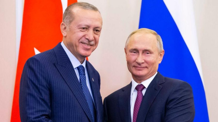 Erdogan va întreprinde o vizită de o zi în Rusia