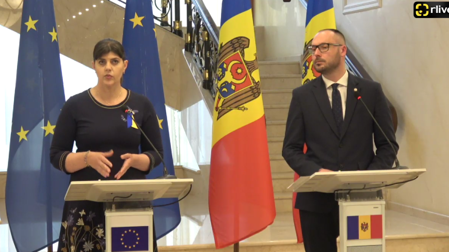 VIDEO Laura Codruța Kovesi avertizează! Parchetul European va urmări cum cheltuie Chișinăul banii alocați de UE
