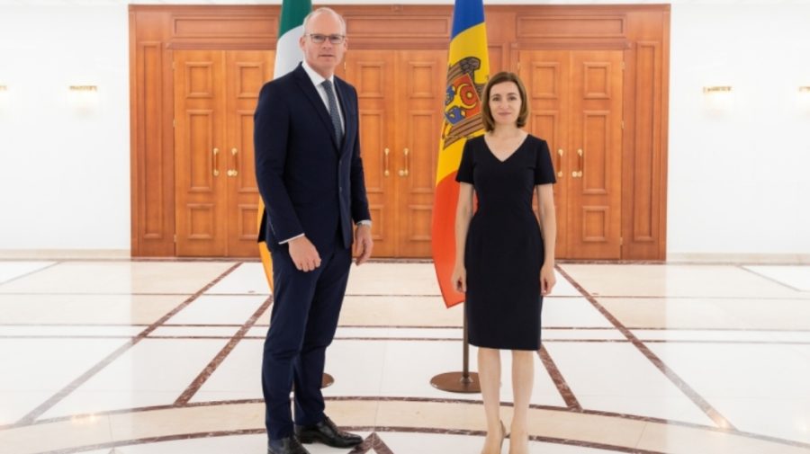 Oficialul irlandez, aflat în vizită la Chișinău, primit de Sandu la Președinție: Două subiecte de bază discutate