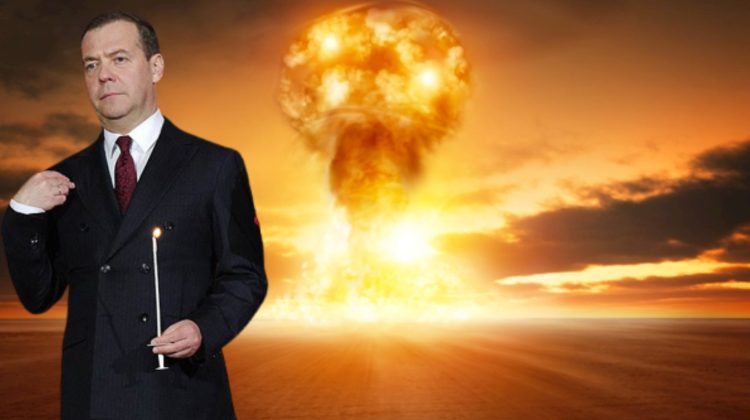 Medvedev citează Biblia și amenință cu butonul roșu: Să pedepsești țara care are cel mai mare arsenal nuclear e absurd