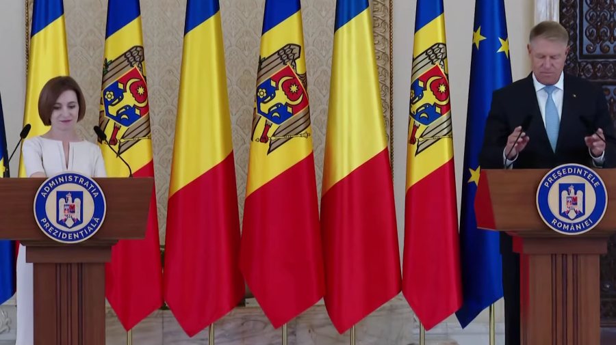 VIDEO Sandu cere României să vândă gaz Moldovei: Este critic ca oamenii noștri să nu înghețe. Ce i-a promis Iohannis?