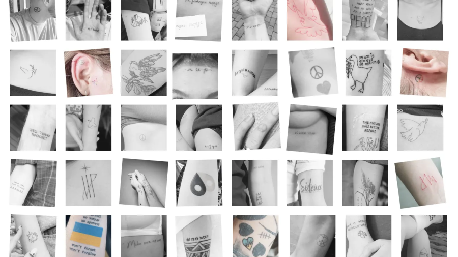 FOTO Își desenează pacea pe corp! Rupor.md, despre noua modă a tatuajelor anti-război în Rusia