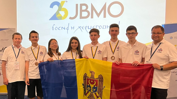 Elevii din Moldova au adus 5 medalii de bronz de la Olimpiada Balcanică la Matematică pentru Juniori