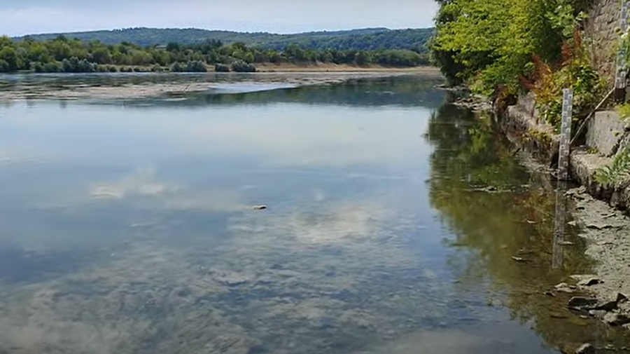 VIDEO Imagini cu râul Nistru la Soroca. Cum arată în plină secetă