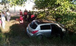 FOTO Cinci cetățeni ai Ucrainei – implicați într-un accident rutier la Fălești. O femeie a decedat pe loc