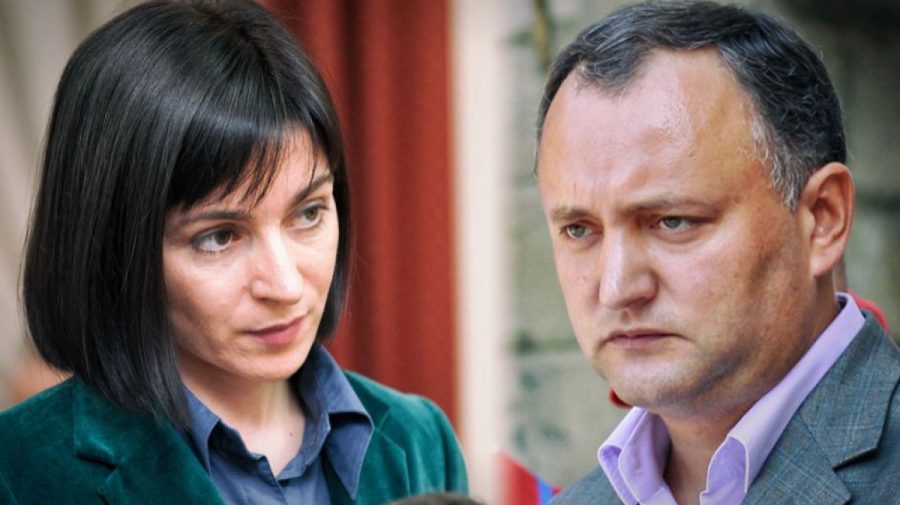 Sondaj: Igor Dodon are șanse să o doboare pe Maia Sandu la următoarele alegeri prezidențiale