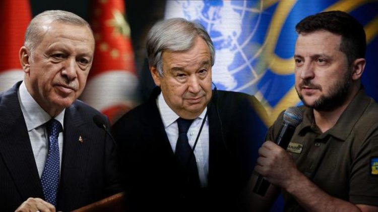 Guterres, Erdogan și Zelenski se întâlnesc astăzi la Lvov. Decizii cruciale în evoluția războiului cu Rusia