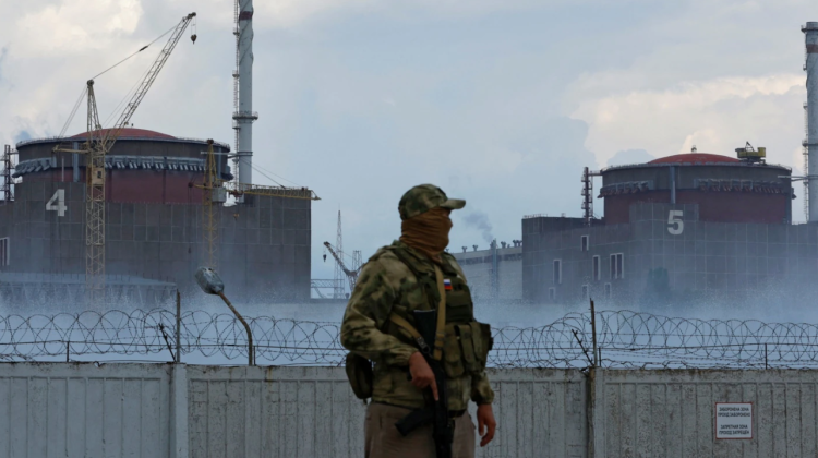 Exploziile din Energodar: Un rezervor a fost deteriorat la centrala nucleară de la Zaporojie