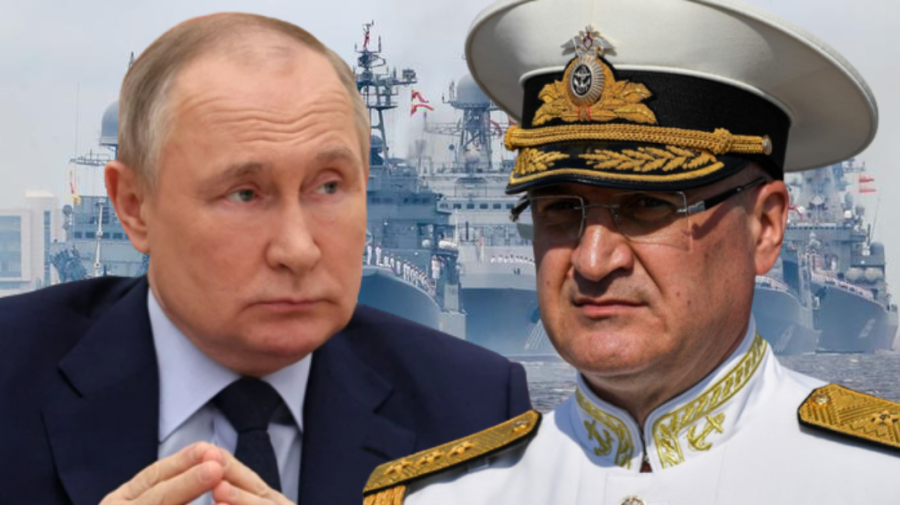 Putin nu iartă! Liderul de la Kremlin l-a demis pe comandantul Flotei Rusiei din Marea Neagră