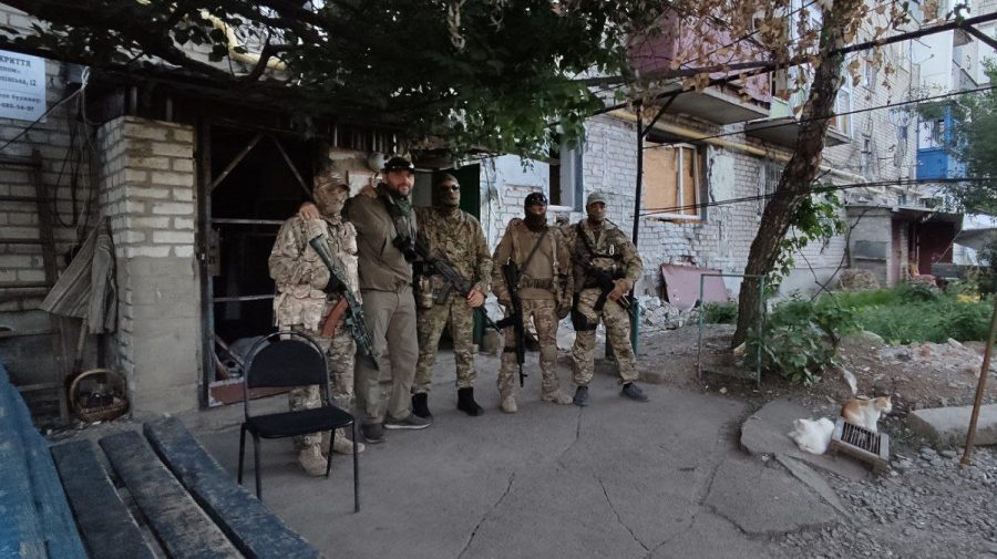 Baza secretă a mercenarilor din Grupul Wagner din Donbas bombardată de ucraineni, dezvăluită de un jurnalist pro-rus