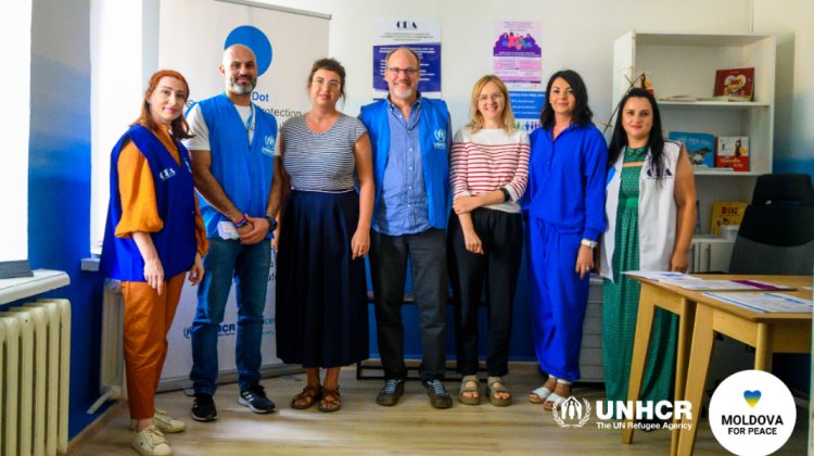 FOTO La Chișinău a fost deschis un nou Punct Albastru, cu suportul Agenției ONU pentru Refugiați