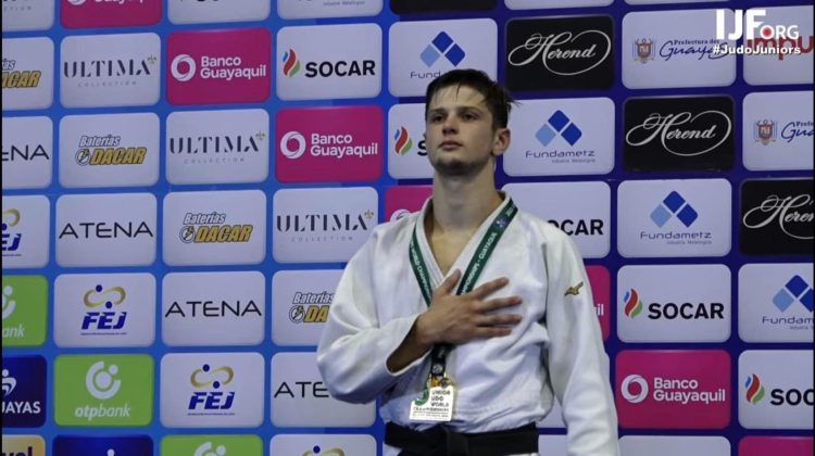 FOTO Motiv de mândrie pentru Moldova! Mihail Latîșev vine acasă cu medalia de aur de la Campionatul Mondial de Judo