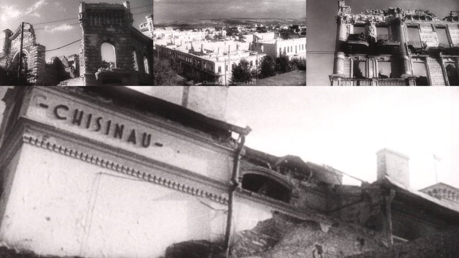 GALERIE FOTO. Chișinăul așa cum nu l-ai mai văzut. Fotografii rare din 24 august 1944 din timpul eliberării de fasciști