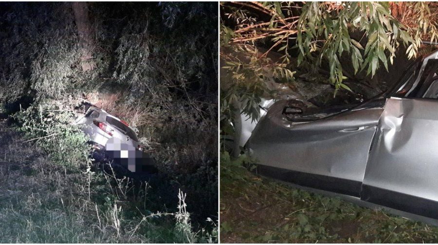 Grav accident pe traseul Cărpineni-Mingir: O tânără fără permis a murit, după ce a pierdut controlul volanului