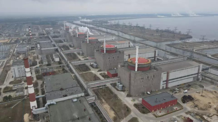 O nouă deconectare a Centralei nucleare Zaporojie. Ruși au bombardat iar infrastructura
