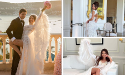 VIDEO Marinela Bezer a dat din casă! Și-a pregătit 10 rochii pentru nunta de vis de pe Coasta de Azur