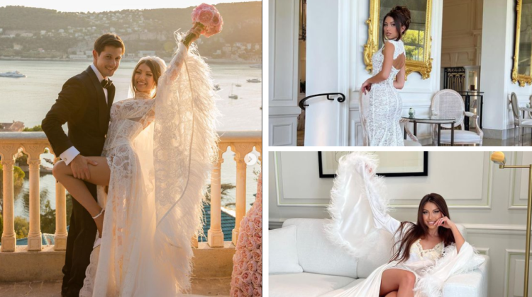 VIDEO Marinela Bezer a dat din casă! Și-a pregătit 10 rochii pentru nunta de vis de pe Coasta de Azur