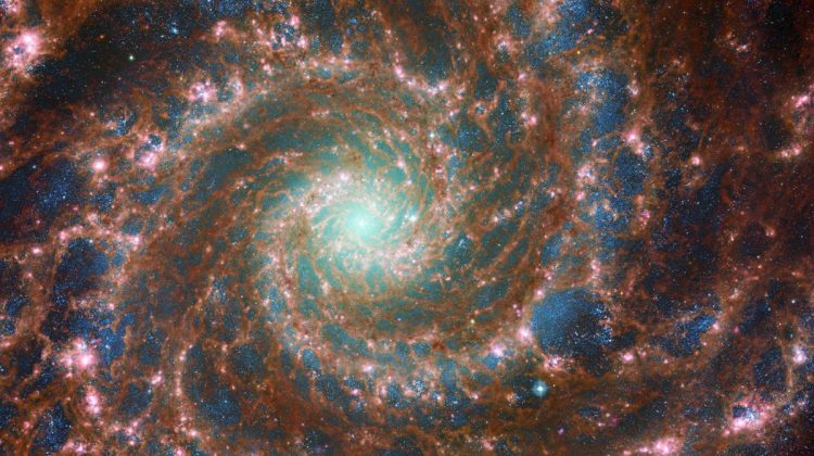 Telescopul spațial James Webb a surprins noi detalii ale unei galaxii