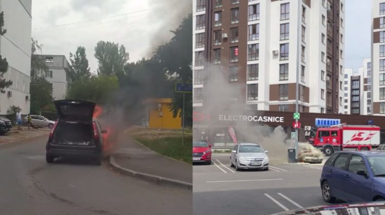VIDEO Rând pe rând, se aprind mașini în Capitală. Alte două incendii au izbucnit luni. Ce spun pompierii?