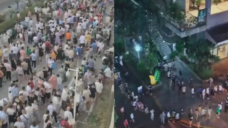 VIDEO Frica de restricții? Leșinați la aproape +50 de grade, mii de chinezi au format rând pentru testare la COVID-19