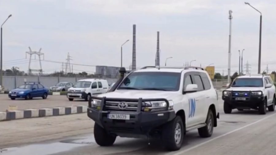VIDEO Misiunea Agenției Internaționale pentru Energie Atomică a ajuns la Zaporojie. Ar avea doar o zi pentru inspectări