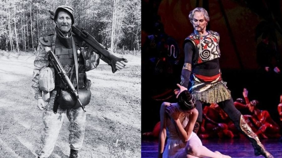FOTO Opera Națională din Kiev îmbracă haine de doliu: Balerinul Aleksandr Șapoval a fost ucis în Donețk
