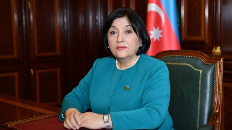 Sahiba Gafarova, președintele Adunării Naționale din Azerbaidjan, face apel la organizațiile internaționale